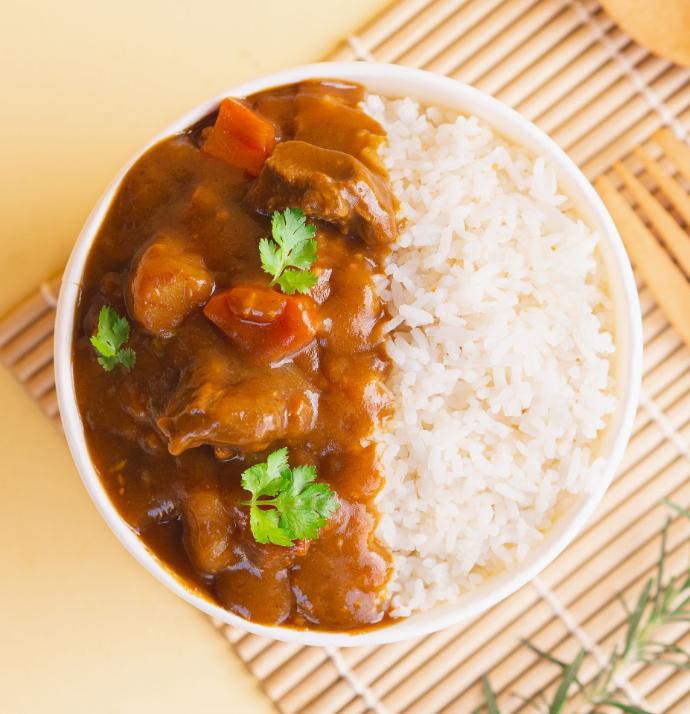 Cari japonais aux légumes