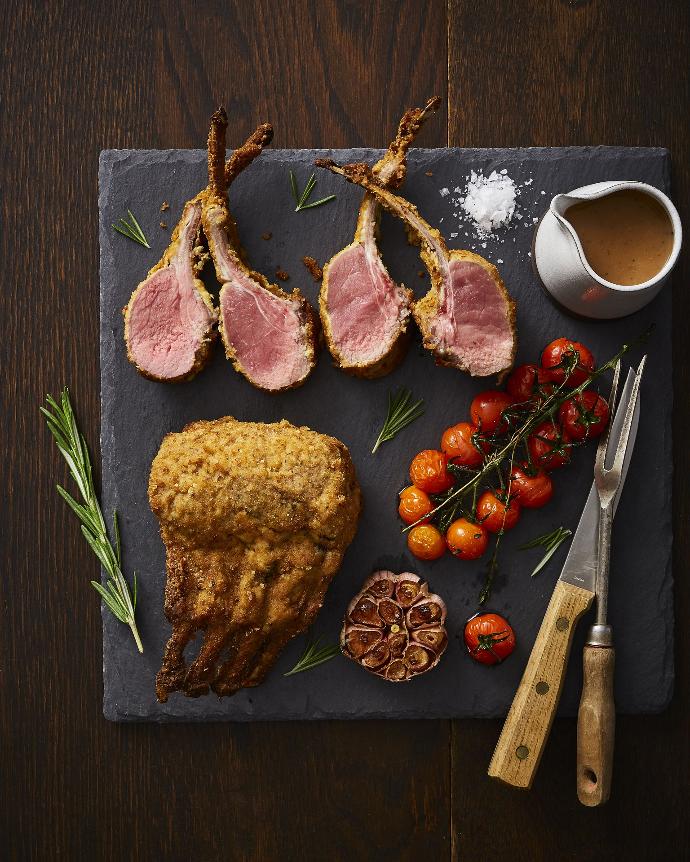 French rack of lamb of Québec (sauce included)